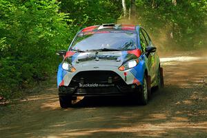 Mark Tabor / Kathryn Hansen Ford Fiesta ST on SS14, Otterkill II.