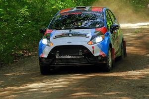 Mark Tabor / Kathryn Hansen Ford Fiesta ST on SS14, Otterkill II.