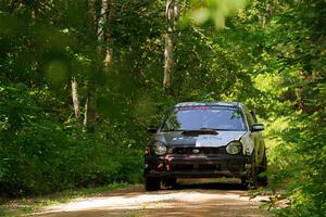 Peter Farrow / Ian Nelson Subaru WRX on SS14, Otterkill II.