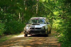 Peter Farrow / Ian Nelson Subaru WRX on SS14, Otterkill II.