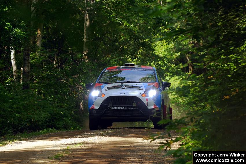 Mark Tabor / Kathryn Hansen Ford Fiesta ST on SS14, Otterkill II.