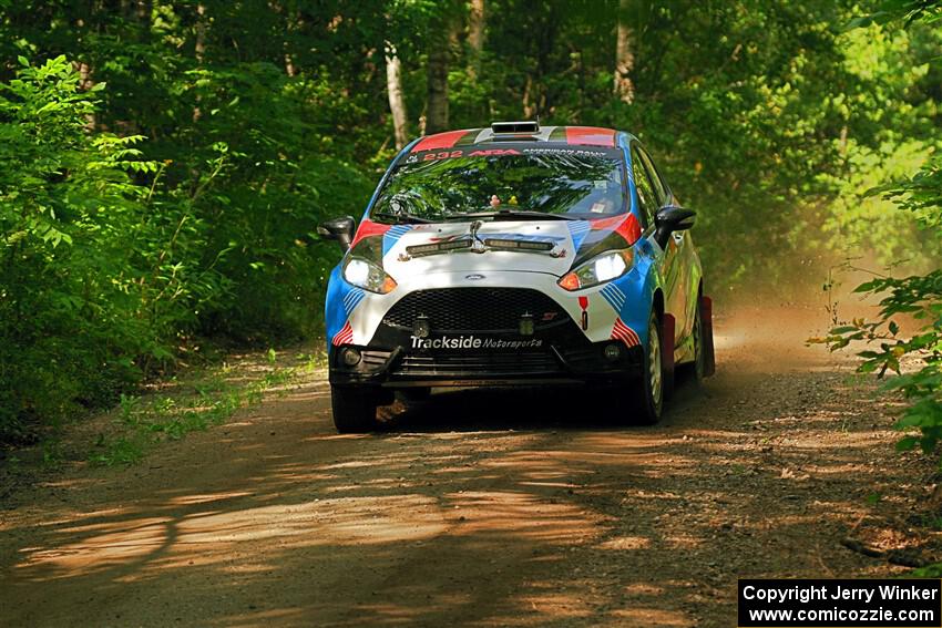 Mark Tabor / Kathryn Hansen Ford Fiesta ST on SS14, Otterkill II.