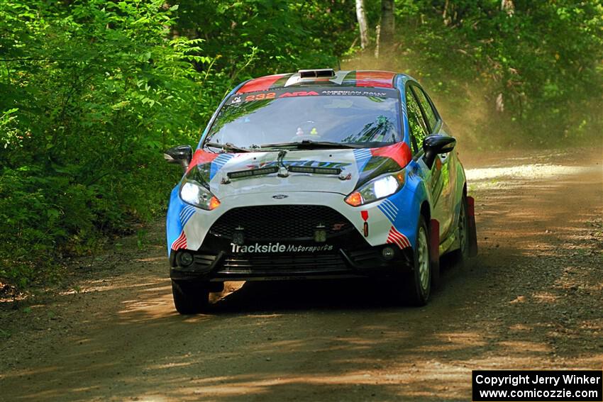 Mark Tabor / Kathryn Hansen Ford Fiesta ST on SS14, Otterkill II.