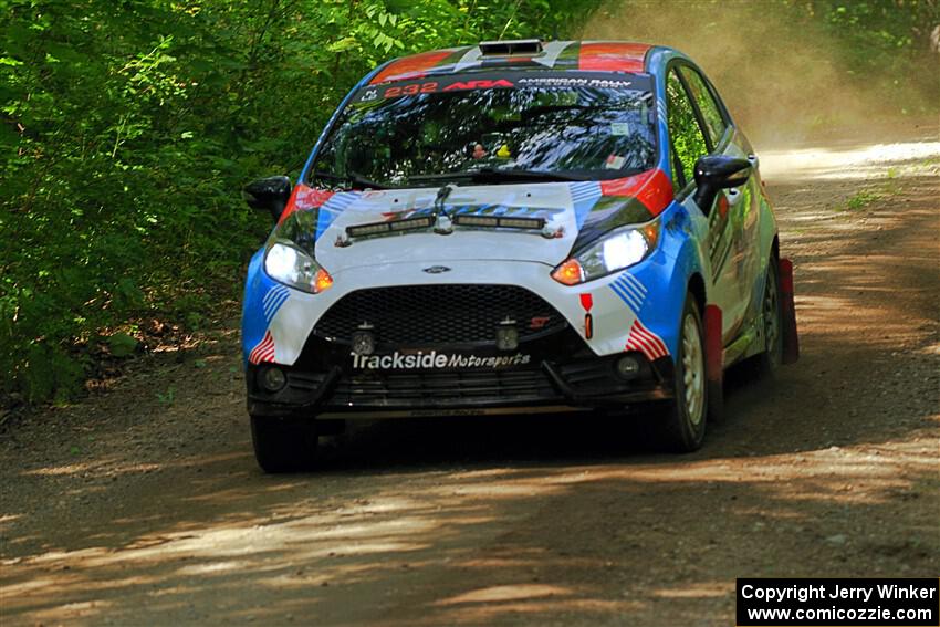 Mark Tabor / Kathryn Hansen Ford Fiesta ST on SS14, Otterkill II.