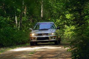 Madelyn Tabor / Sophia McKee Subaru Impreza 2.5RS on SS14, Otterkill II.