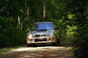 Madelyn Tabor / Sophia McKee Subaru Impreza 2.5RS on SS14, Otterkill II.