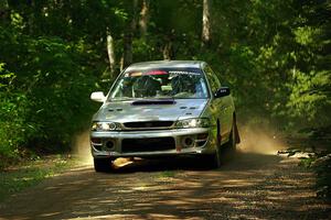 Madelyn Tabor / Sophia McKee Subaru Impreza 2.5RS on SS14, Otterkill II.