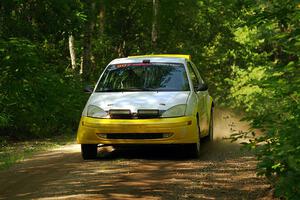 Drake Willis / Jacob Kohler Ford Focus ZX3 on SS14, Otterkill II.