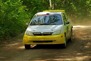 Drake Willis / Jacob Kohler Ford Focus ZX3 on SS14, Otterkill II.