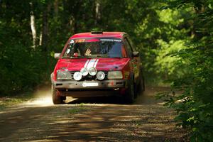 Nino Ortega / Boyd Smith VW GTI on SS14, Otterkill II.