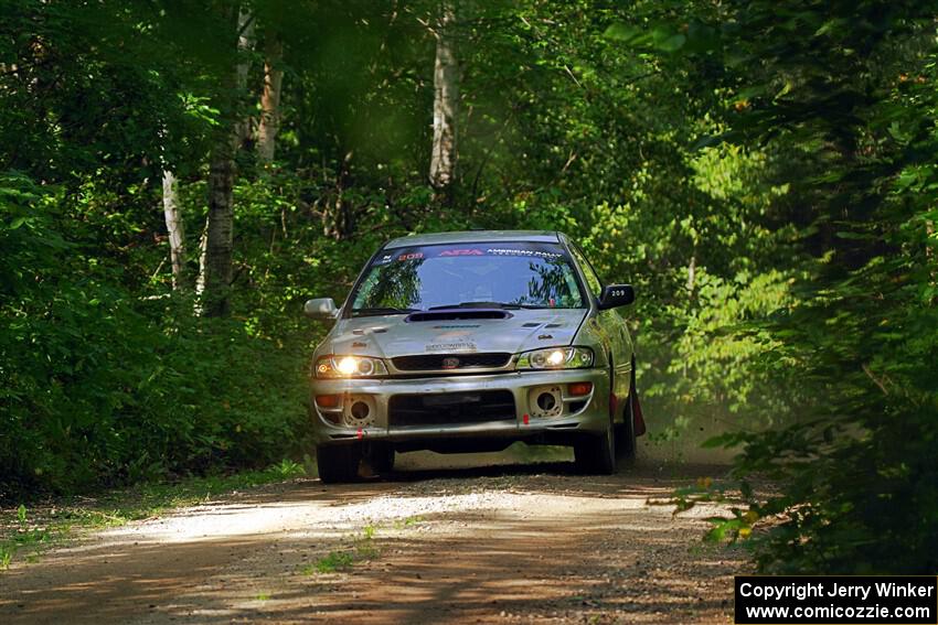 Madelyn Tabor / Sophia McKee Subaru Impreza 2.5RS on SS14, Otterkill II.