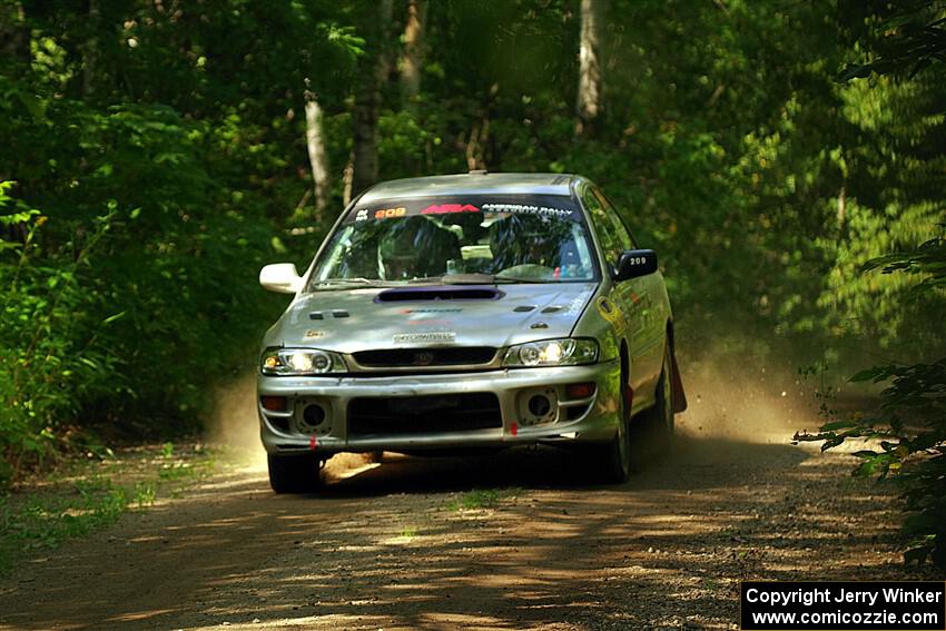 Madelyn Tabor / Sophia McKee Subaru Impreza 2.5RS on SS14, Otterkill II.