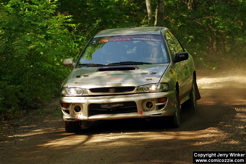 Madelyn Tabor / Sophia McKee Subaru Impreza 2.5RS on SS14, Otterkill II.