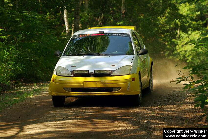 Drake Willis / Jacob Kohler Ford Focus ZX3 on SS14, Otterkill II.