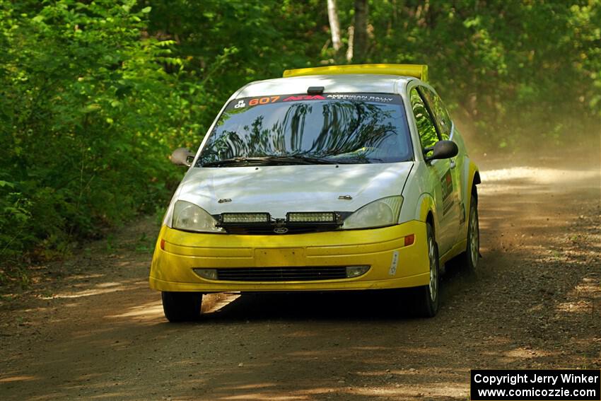 Drake Willis / Jacob Kohler Ford Focus ZX3 on SS14, Otterkill II.