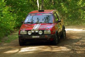 Nino Ortega / Boyd Smith VW GTI on SS14, Otterkill II.