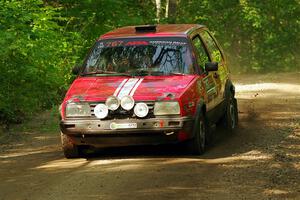 Nino Ortega / Boyd Smith VW GTI on SS14, Otterkill II.