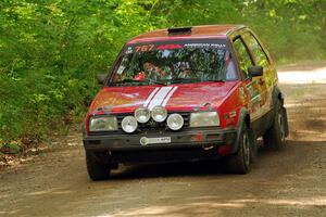 Nino Ortega / Boyd Smith VW GTI on SS14, Otterkill II.