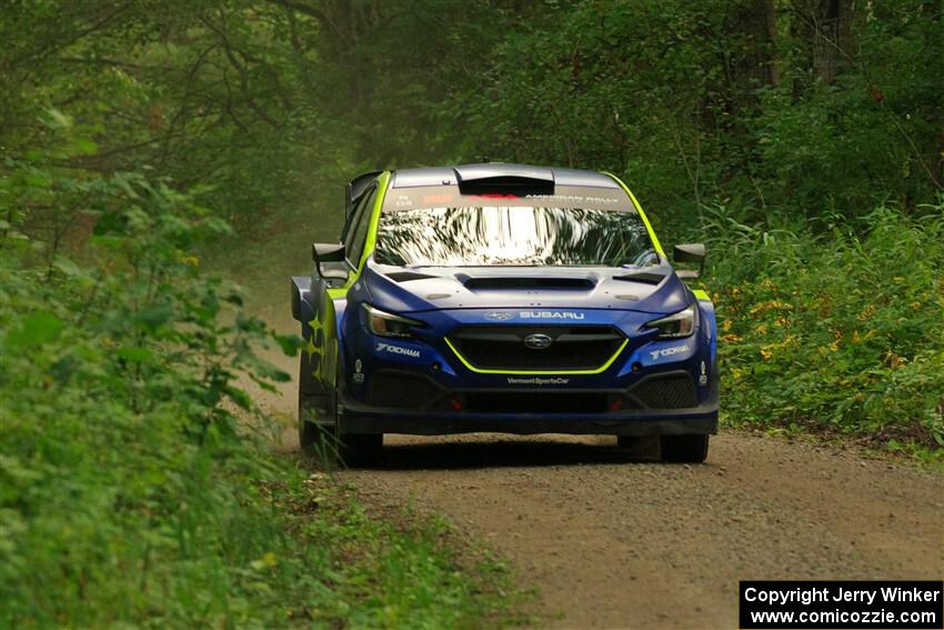 Travis Pastrana / Rhianon Gelsomino Subaru WRX ARA24 on SS17, Anchor-Mattson II.