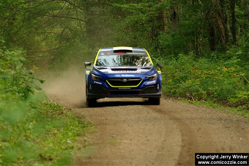 Brandon Semenuk / Keaton Williams Subaru WRX ARA24 on SS17, Anchor-Mattson II.