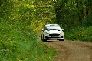 Javier Olivares / K.J. Miller Ford Fiesta Rally3 on SS17, Anchor-Mattson II.