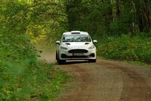 Javier Olivares / K.J. Miller Ford Fiesta Rally3 on SS17, Anchor-Mattson II.