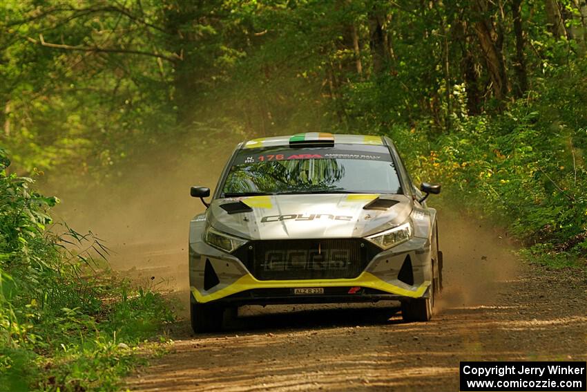 John Coyne / Eoin Treacy Hyundai i20 N Rally2 on SS17, Anchor-Mattson II.