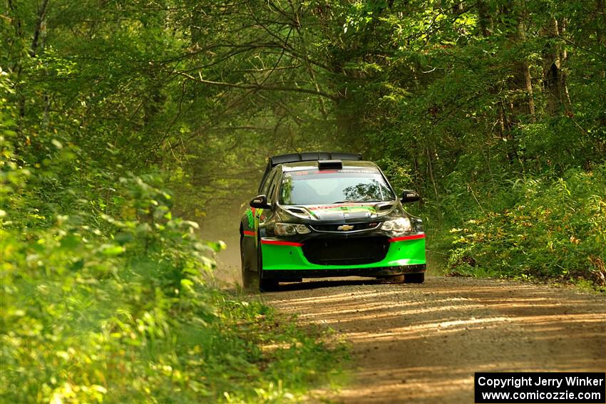 Pat Moro / Ole Holter Chevy Sonic LS on SS17, Anchor-Mattson II.