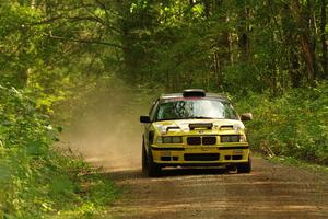 Matt Nykanen / Lars Anderson BMW 328i on SS17, Anchor-Mattson II.