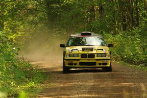 Matt Nykanen / Lars Anderson BMW 328i on SS17, Anchor-Mattson II.