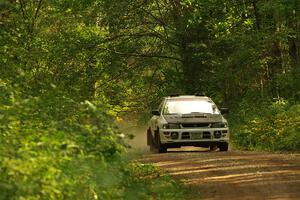 Aidan Hicks / John Hicks Subaru Impreza Wagon on SS17, Anchor-Mattson II.