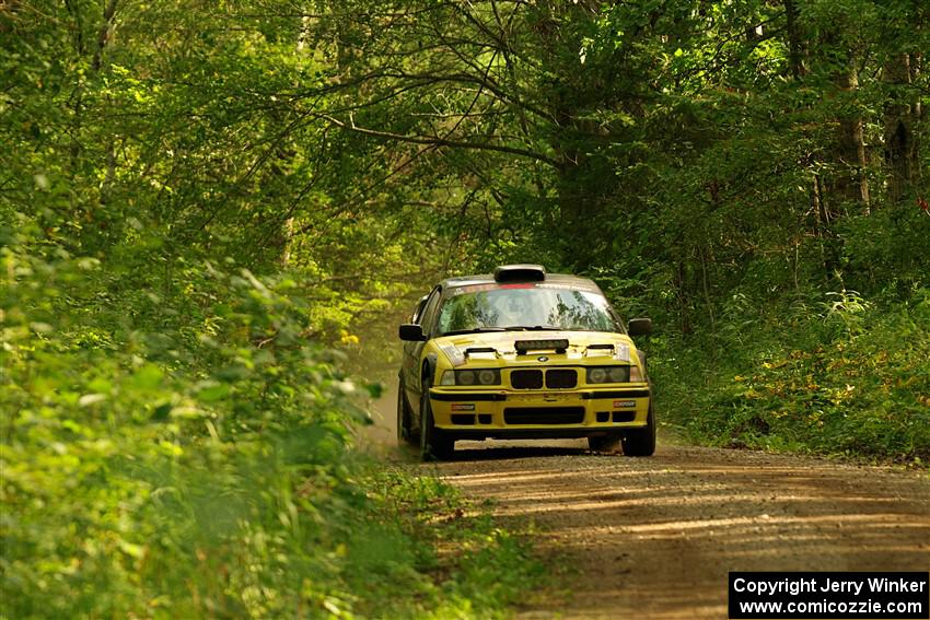 Matt Nykanen / Lars Anderson BMW 328i on SS17, Anchor-Mattson II.