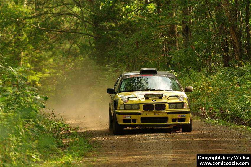 Matt Nykanen / Lars Anderson BMW 328i on SS17, Anchor-Mattson II.