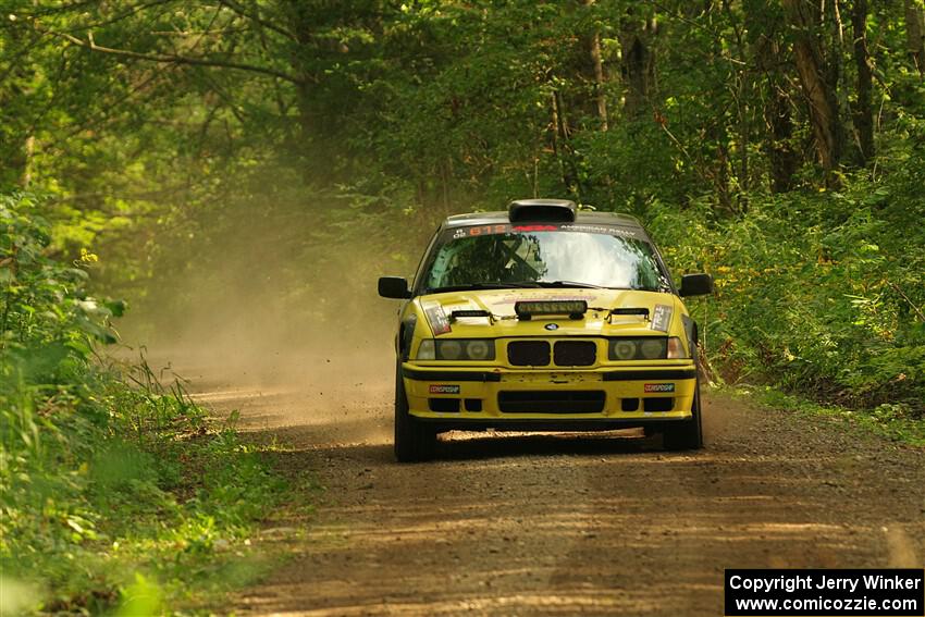 Matt Nykanen / Lars Anderson BMW 328i on SS17, Anchor-Mattson II.