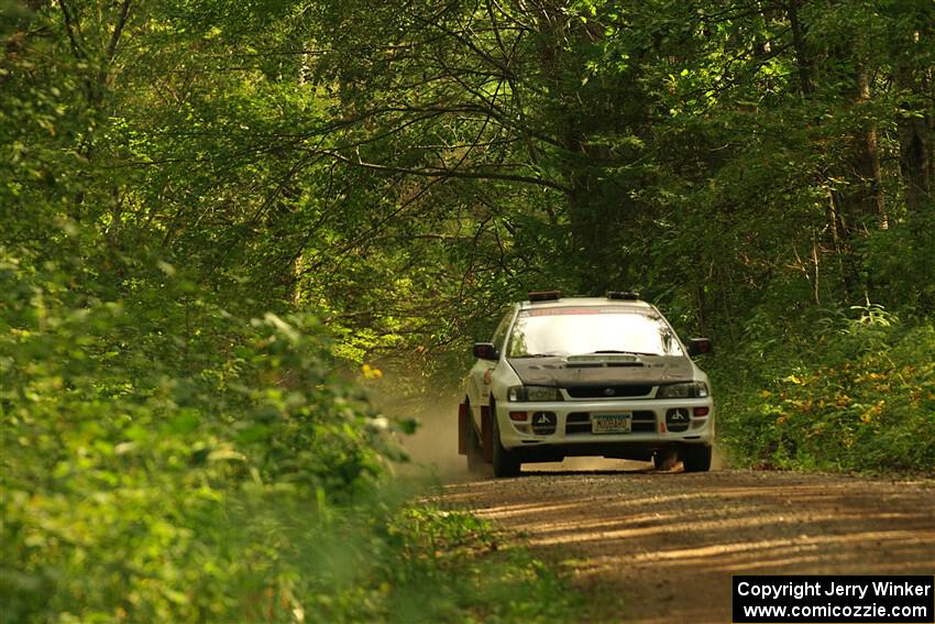 Aidan Hicks / John Hicks Subaru Impreza Wagon on SS17, Anchor-Mattson II.