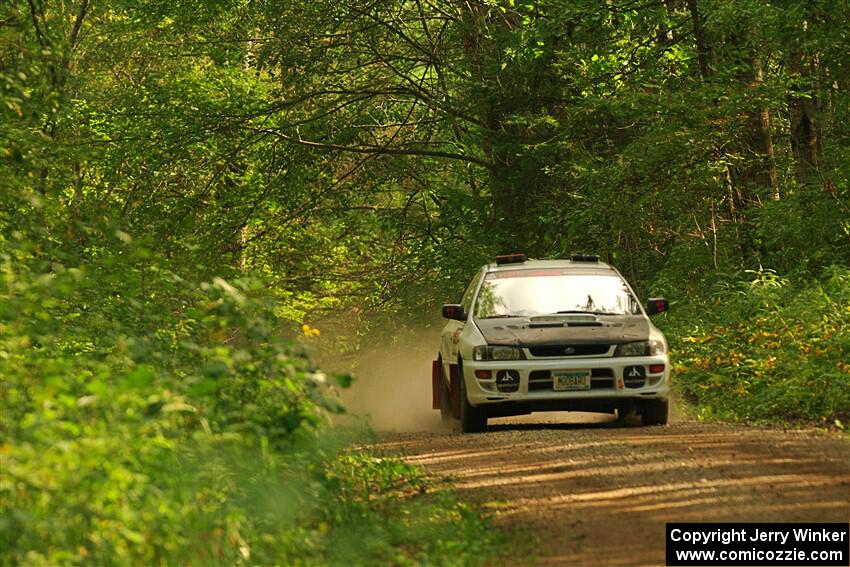 Aidan Hicks / John Hicks Subaru Impreza Wagon on SS17, Anchor-Mattson II.