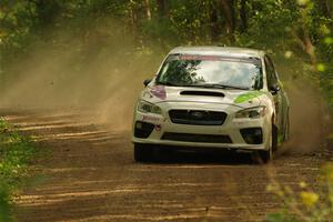 Jamey Randall / Andrew Rausch Subaru WRX on SS17, Anchor-Mattson II.