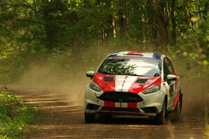 Roberto Yglesias / Sara Nonack Ford Fiesta ST on SS17, Anchor-Mattson II.