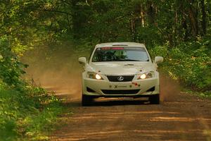 Richo Healey / Michelle Miller Lexus IS250 on SS17, Anchor-Mattson II.