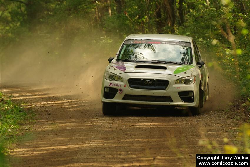 Jamey Randall / Andrew Rausch Subaru WRX on SS17, Anchor-Mattson II.