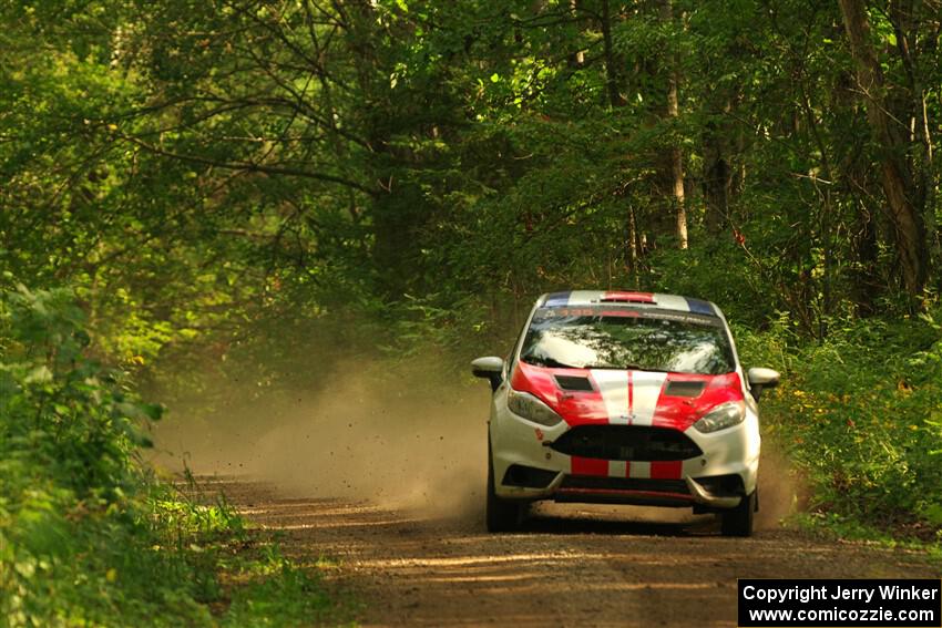 Roberto Yglesias / Sara Nonack Ford Fiesta ST on SS17, Anchor-Mattson II.