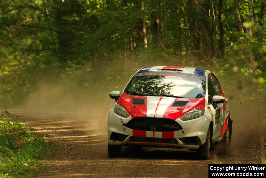 Roberto Yglesias / Sara Nonack Ford Fiesta ST on SS17, Anchor-Mattson II.