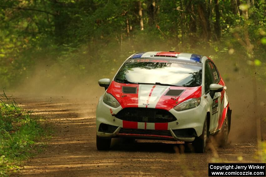 Roberto Yglesias / Sara Nonack Ford Fiesta ST on SS17, Anchor-Mattson II.