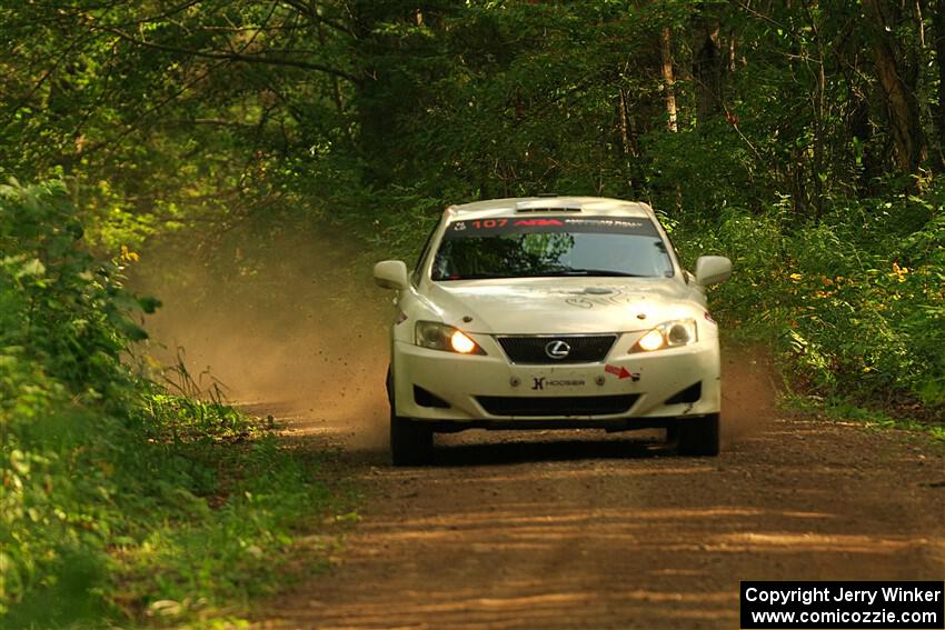 Richo Healey / Michelle Miller Lexus IS250 on SS17, Anchor-Mattson II.