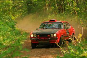 Mike Hurst / Randall Short Ford Capri on SS17, Anchor-Mattson II.