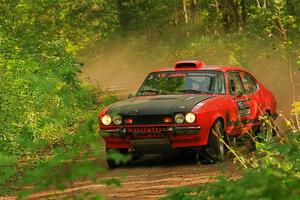 Mike Hurst / Randall Short Ford Capri on SS17, Anchor-Mattson II.