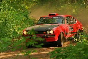 Mike Hurst / Randall Short Ford Capri on SS17, Anchor-Mattson II.