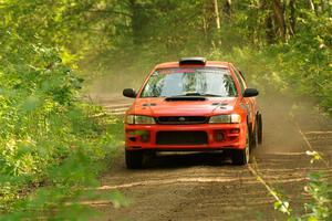 Travis Mattonen / Anikka Nykanen Subaru Impreza on SS17, Anchor-Mattson II.