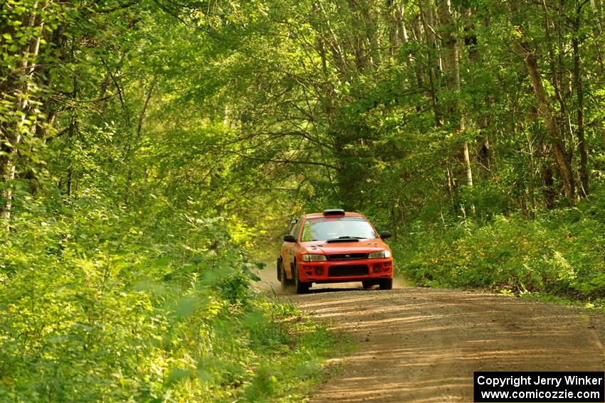 Travis Mattonen / Anikka Nykanen Subaru Impreza on SS17, Anchor-Mattson II.