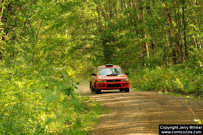 Travis Mattonen / Anikka Nykanen Subaru Impreza on SS17, Anchor-Mattson II.